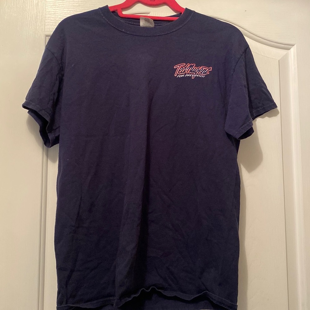 Ted Nugent for president concert tee size medium.